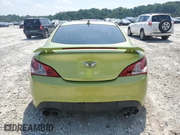 ✅ 2010 Hyundai Genesis Coupe Grand Touring • VIN: KMHHU6KH6AU012429 • Lot: 63928925. Listed on Copart with 117,680 mi. Free auction sales archive from the USA and detailed vehicle history report at DreamBid. Image 6.