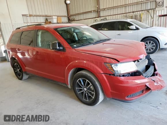 ✅ 2017 Dodge Journey SE • VIN: 3C4PDCAB6HT573696 • Lot: 84521115. Listed on Copart with 68,593 mi. Free auction sales archive from the USA and detailed vehicle history report at DreamBid. Image 4.