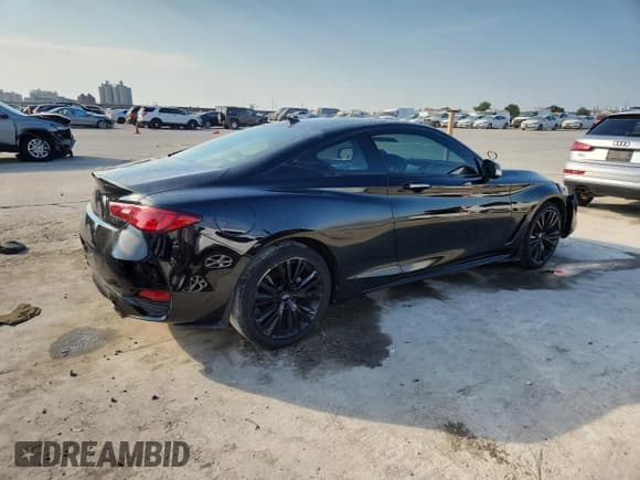 ✅ 2022 Infiniti Q60 Luxe • VIN: JN1EV7KL2NM630385 • Lot: 70646975. Wystawiony na Copart z przebiegiem 52 635 mil. Bezpłatny archiwum sprzedaży aukcyjnych z USA i szczegółowy raport historii pojazdu na DreamBid. Zdjęcie 3.