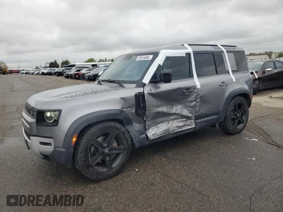 ✅ 2020 Land Rover Defender SE • VIN: SALEP7EU5L2023135 • Lot: 53918005. Wystawiony na Copart z przebiegiem 73 427 mil. Bezpłatny archiwum sprzedaży aukcyjnych z USA i szczegółowy raport historii pojazdu na DreamBid. Zdjęcie 1.