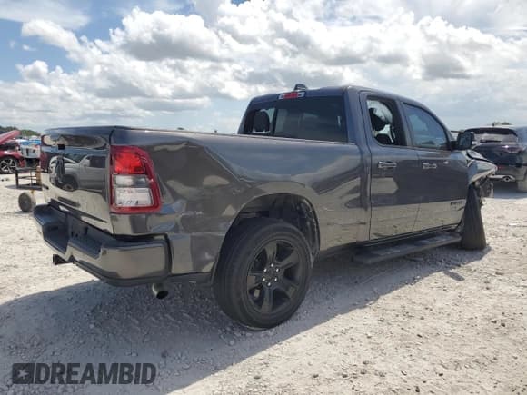 ✅ 2021 Ram 1500 Big Horn • VIN: 1C6RREBG1MN709587 • Лот: 67053125. Опубликован ранее на Copart с пробегом 66 980 миль. Бесплатный доступ к архиву аукционных продаж из США и подробный отчёт об истории автомобиля на DreamBid. Изображение 3.
