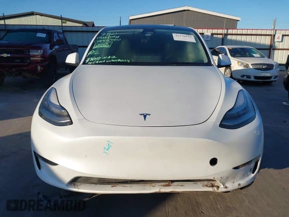 ✅ 2023 Tesla Model Y Long Range • VIN: 7SAYGDEE2PA058634 • Lot: 43570934. Listed on IAAI with 40,478 mi. Free auction sales archive from the USA and detailed vehicle history report at DreamBid. Image 11.