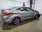 2015 Hyundai Elantra SE with VIN 5NPDH4AE0FH614859, listed as a Copart auction lot 81459635 with 89,945 mi miles and Salvage title. Bid and sale history available at DreamBid. Image 3.