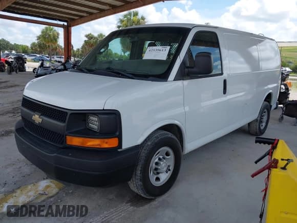 ✅ 2016 Chevrolet Express Cargo • VIN: 1GCWGAFF5G1332057 • Lot: 42539613. Listed on IAAI with 138,428 mi. Free auction sales archive from the USA and detailed vehicle history report at DreamBid. Image 2.