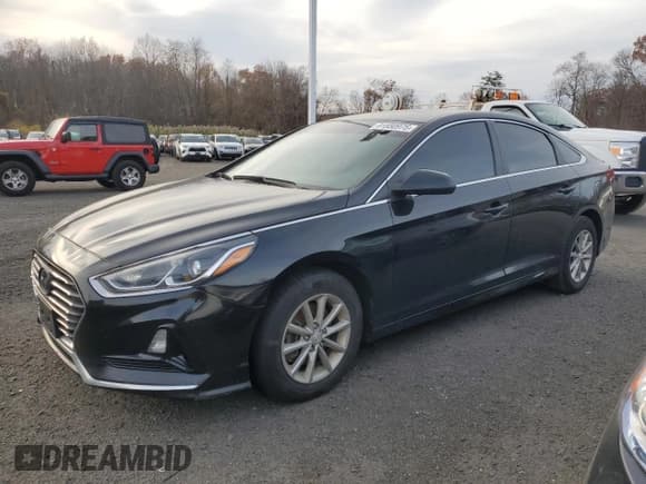 ✅ 2019 Hyundai Sonata SE • VIN: 5NPE24AF2KH818698 • Лот: 91850975. Опубликован ранее на Copart с пробегом 140 928 миль. Бесплатный доступ к архиву аукционных продаж из США и подробный отчёт об истории автомобиля на DreamBid. Изображение 1.
