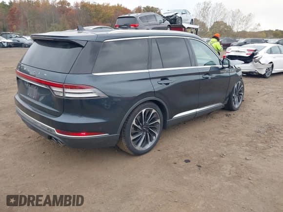 ✅ 2021 Lincoln Aviator Reserve • VIN: 5LM5J7XC2MGL02049 • Лот: 43573232. Опубликован ранее на IAAI с пробегом 77 860 миль. Бесплатный доступ к архиву аукционных продаж из США и подробный отчёт об истории автомобиля на DreamBid. Изображение 4.