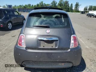 ✅ 2015 FIAT 500e • VIN: 3C3CFFGE5FT522865 • Lot: 59998654. Listed on Copart with Not provided. Free auction sales archive from the USA and detailed vehicle history report at DreamBid. Image 6.