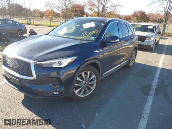 ✅ 2019 Infiniti QX50 Luxe • VIN: 3PCAJ5M3XKF140855 • Лот: 43612620. Опубликован ранее на IAAI с пробегом 113 047 миль. Бесплатный доступ к архиву аукционных продаж из США и подробный отчёт об истории автомобиля на DreamBid. Изображение 2.