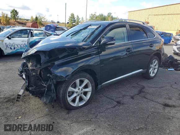 ✅ 2012 Lexus RX 350 • VIN: 2T2ZK1BA7CC080268 • Lot: 85411255. Listed on Copart with 143,569 mi. Free auction sales archive from the USA and detailed vehicle history report at DreamBid. Image 1.