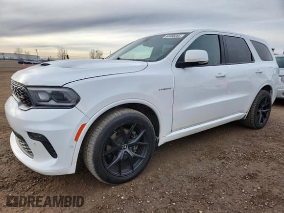 ✅ 2021 Dodge Durango R/T • VIN: 1C4SDJCT4MC641987 • Lot: 93468265. Listed on Copart with 198,033 mi. Free auction sales archive from the USA and detailed vehicle history report at DreamBid. Image 1.