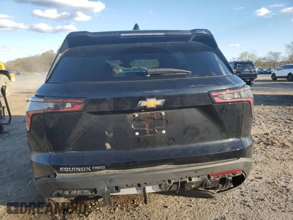 2025 Chevrolet Equinox AWD LT with VIN 3GNAXPEG2SL316625, listed as a Copart auction lot 90637865 with 14,745 mi miles and Non repairable. Bid and sale history available at DreamBid. Image 6.