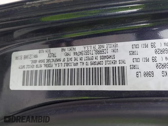 ✅ 2016 Ram 1500 Big Horn • VIN: 1C6RR6LT1GS194744 • Lot: 42309614. Listed on IAAI with 143,503 mi. Free auction sales archive from the USA and detailed vehicle history report at DreamBid. Image 9.