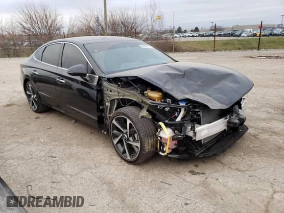 2022 Hyundai Sonata Sport с VIN 5NPEJ4J23NH134361, выставлен на аукционе Copart как лот 69805512 с пробегом 12 762 миль миль и . История ставок и продаж доступна на DreamBid. Изображение 4.