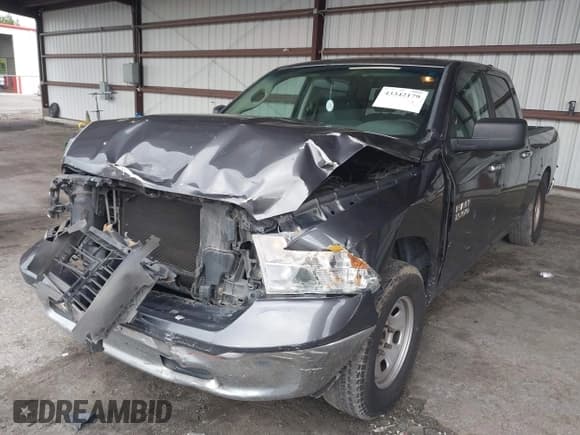 ✅ 2017 Ram 1500 Big Horn • VIN: 1C6RR6TT1HS803882 • Lot: 43342179. Listed on IAAI with 283,446 mi. Free auction sales archive from the USA and detailed vehicle history report at DreamBid. Image 2.