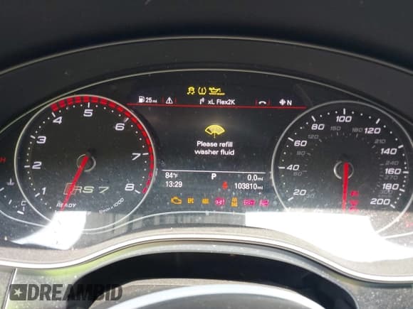 ✅ 2018 Audi RS 7 Prestige • VIN: WUAWAAFC2JN900369 • Lot: 42404517. Listed on IAAI with 103,810 mi. Free auction sales archive from the USA and detailed vehicle history report at DreamBid. Image 7.