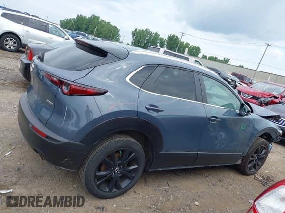 ✅ 2022 Mazda CX-30 S Carbon Edition • VIN: 3MVDMBCL7NM434765 • Lot: 42689789. Listed on IAAI with 27,767 mi. Free auction sales archive from the USA and detailed vehicle history report at DreamBid. Image 13.