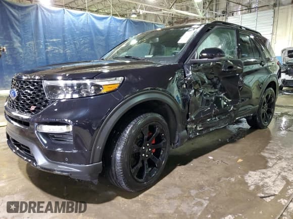 ✅ 2023 Ford Explorer ST • VIN: 1FM5K8GC4PGB25420 • Lot: 46258515. Wystawiony na Copart z przebiegiem 16 064 mil. Bezpłatny archiwum sprzedaży aukcyjnych z USA i szczegółowy raport historii pojazdu na DreamBid. Zdjęcie 1.