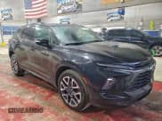 ✅ 2024 Chevrolet Blazer RS • VIN: 3GNKBKRS9RS137955 • Lot: 93419615. Listed on Copart with 37,577 mi. Free auction sales archive from the USA and detailed vehicle history report at DreamBid. Image 4.