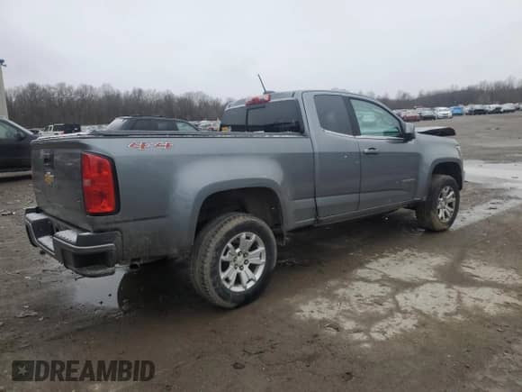 2019 Chevrolet Colorado 4WD LT with VIN 1GCHTCEA3K1168306, listed as a Copart auction lot 47677085 with 67,716 mi miles and Salvage title. Bid and sale history available at DreamBid. Image 3.