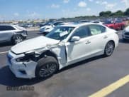 ✅ 2022 Infiniti Q50 Luxe • VIN: JN1EV7BP1NM311269 • Lot: 43104945. Listed on IAAI with 10,240 mi. Free auction sales archive from the USA and detailed vehicle history report at DreamBid. Image 2.