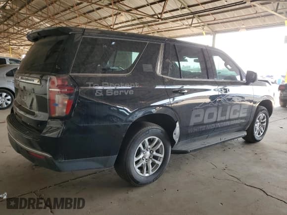 ✅ 2023 Chevrolet Tahoe Commercial • VIN: 1GNSKLED7PR152788 • Lot: 65463745. Listed on Copart with 19,014 mi. Free auction sales archive from the USA and detailed vehicle history report at DreamBid. Image 3.