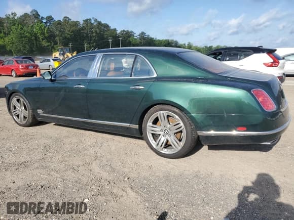 ✅ 2012 Bentley Mulsanne • VIN: SCBBB7ZH2CC017229 • Lot: 56366125. Wystawiony na Copart z przebiegiem 109 311 mil. Bezpłatny archiwum sprzedaży aukcyjnych z USA i szczegółowy raport historii pojazdu na DreamBid. Zdjęcie 2.