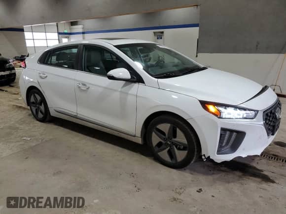 2022 Hyundai Ioniq Limited с VIN KMHC05LC9NU270968, выставлен на аукционе Copart как лот 89326835 с пробегом 73 077 миль миль и Списание • Salvage title. История ставок и продаж доступна на DreamBid. Изображение 4.