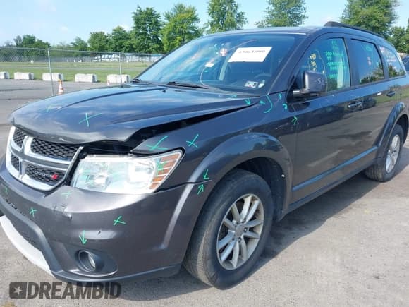 ✅ 2017 Dodge Journey SXT • VIN: 3C4PDDBG4HT540566 • Lot: 43061099. Wystawiony na IAAI z przebiegiem 140 130 mil. Bezpłatny archiwum sprzedaży aukcyjnych z USA i szczegółowy raport historii pojazdu na DreamBid. Zdjęcie 2.