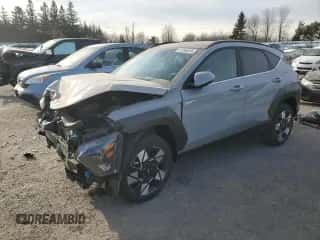 2025 Hyundai Kona SEL Convenience with VIN KM8HCCAB5SU209236, listed as a Copart auction lot 41684615 with 142 mi miles and Salvage title. Bid and sale history available at DreamBid. Image 1.