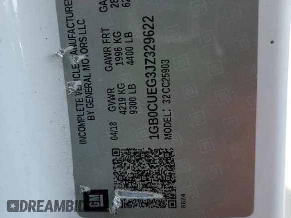 ✅ 2018 Chevrolet Silverado 2500HD Work Truck • VIN: 1GB0CUEG3JZ329622 • Лот: 77875614. Опубликован ранее на Copart с пробегом 186 173 миль. Бесплатный доступ к архиву аукционных продаж из США и подробный отчёт об истории автомобиля на DreamBid. Изображение 12.