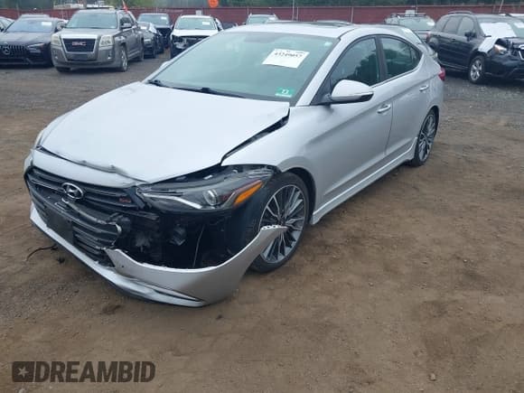 ✅ 2018 Hyundai Elantra Sport • VIN: KMHD04LB7JU681320 • Lot: 43249057. Listed on IAAI with 83,476 mi. Free auction sales archive from the USA and detailed vehicle history report at DreamBid. Image 6.