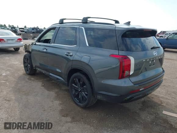 2025 Hyundai Palisade XRT with VIN KM8R34GE6SU892057, listed as a IAAI auction lot 43053676 with 5,498 mi miles and . Bid and sale history available at DreamBid. Image 3.