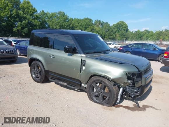 ✅ 2025 Land Rover Defender X-Dynamic SE • VIN: SALE26EU3S2433634 • Lot: 42669947. Wystawiony na IAAI z przebiegiem 729 mil. Bezpłatny archiwum sprzedaży aukcyjnych z USA i szczegółowy raport historii pojazdu na DreamBid. Zdjęcie 1.