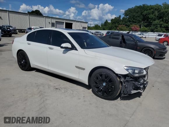 ✅ 2015 BMW 7 Series 750i xDrive • VIN: WBAYB6C51FD965925 • Lot: 64252505. Listed on Copart with 123,038 mi. Free auction sales archive from the USA and detailed vehicle history report at DreamBid. Image 4.