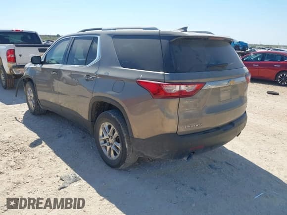 ✅ 2018 Chevrolet Traverse LT Cloth • VIN: 1GNERGKW7JJ206313 • Lot: 43463022. Wystawiony na IAAI z przebiegiem 242 688 mil. Bezpłatny archiwum sprzedaży aukcyjnych z USA i szczegółowy raport historii pojazdu na DreamBid. Zdjęcie 3.