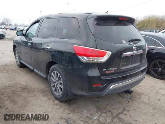 ✅ 2013 Nissan Pathfinder SV • VIN: 5N1AR2MM7DC617754 • Lot: 43749559. Listed on IAAI with 191,111 mi. Free auction sales archive from the USA and detailed vehicle history report at DreamBid. Image 3.