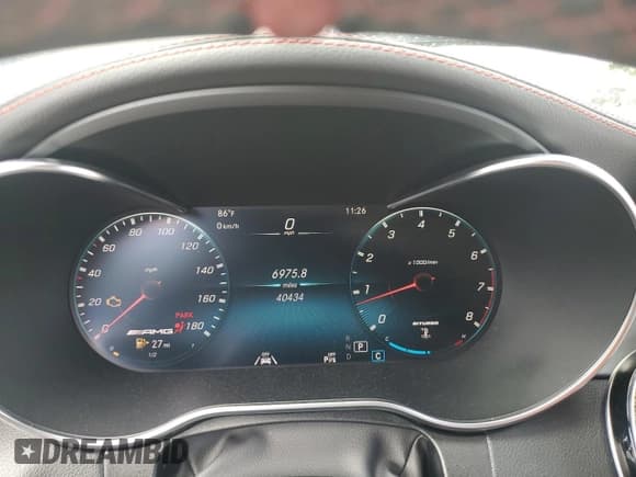 ✅ 2020 Mercedes-Benz C 43 AMG • VIN: WDDWJ6EB8LF963594 • Lot: 84280235. Wystawiony na Copart z przebiegiem 40 434 mil. Bezpłatny archiwum sprzedaży aukcyjnych z USA i szczegółowy raport historii pojazdu na DreamBid. Zdjęcie 9.