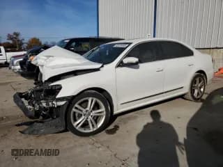 ✅ 2013 Volkswagen Passat SE • VIN: 1VWBM7A33DC125431 • Lot: 92379705. Listed on Copart with Not provided. Free auction sales archive from the USA and detailed vehicle history report at DreamBid. Image 1.