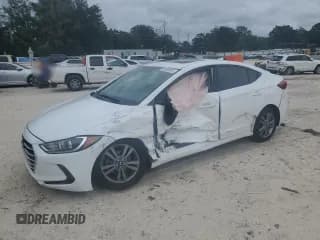 ✅ 2018 Hyundai Elantra Value Edition • VIN: 5NPD84LF2JH388595 • Lot: 80058405. Listed on Copart with 53,673 mi. Free auction sales archive from the USA and detailed vehicle history report at DreamBid. Image 1.