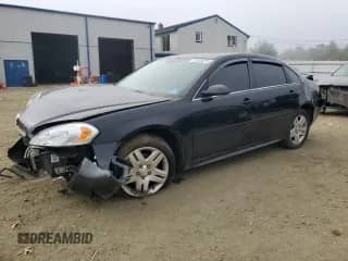 ✅ 2012 Chevrolet Impala LT Fleet • VIN: 2G1WG5E37C1257857 • Lot: 85330875. Listed on Copart with 129,525 mi. Free auction sales archive from the USA and detailed vehicle history report at DreamBid. Image 1.
