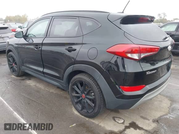 2017 Hyundai Tucson Sport with VIN KM8J33A27HU521276, listed as a IAAI auction lot 43574859 with 127,108 mi miles and . Bid and sale history available at DreamBid. Image 3.