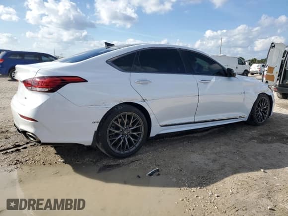 ✅ 2019 Genesis G80 3.8L • VIN: KMHGN4JE7KU287006 • Lot: 93377995. Listed on Copart with 54,836 mi. Free auction sales archive from the USA and detailed vehicle history report at DreamBid. Image 3.
