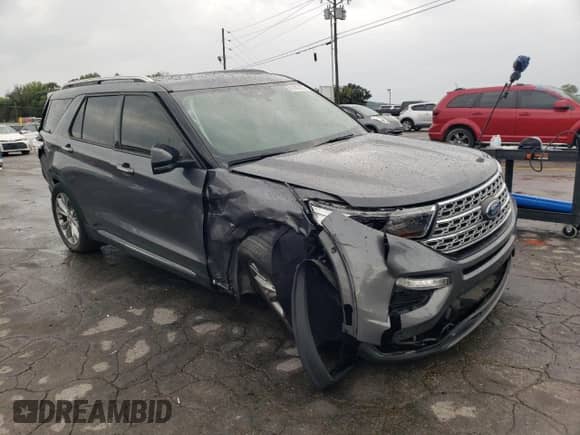 2021 Ford Explorer Limited z VIN 1FMSK7FH7MGC17014, wystawiony jako Copart lot #81700125 z przebiegiem 48 860 mil mil oraz Szkoda całkowita • Salvage title. Historia ofert i sprzedaży dostępna na DreamBid. Obrazek 4.