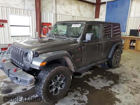 ✅ 2021 Jeep Wrangler Unlimited Rubicon • VIN: 1C4HJXFNXMW732523 • Lot: 40781314. Wystawiony na Copart z przebiegiem 23 535 mil. Bezpłatny archiwum sprzedaży aukcyjnych z USA i szczegółowy raport historii pojazdu na DreamBid. Zdjęcie 1.