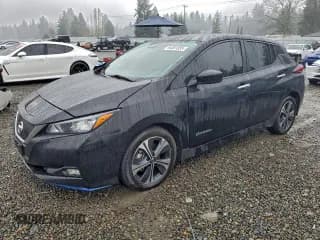 ✅ 2019 Nissan LEAF SL Plus • VIN: 1N4BZ1CPXKC318731 • Lot: 94381035. Listed on Copart with 30,312 mi. Free auction sales archive from the USA and detailed vehicle history report at DreamBid. Image 1.