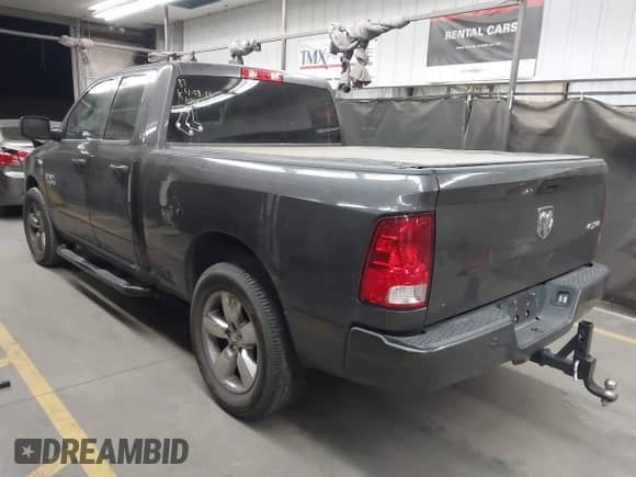 2019 Ram 1500 Tradesman with VIN 1C6RR7FG6KS625365, listed as a IAAI auction lot 42163213 with 99,259 mi miles and . Bid and sale history available at DreamBid. Image 3.
