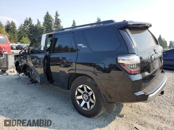 ✅ 2024 Toyota 4Runner TRD Off Road • VIN: JTEPU5JR2R6275081 • Lot: 71661045. Listed on Copart with Not provided. Free auction sales archive from the USA and detailed vehicle history report at DreamBid. Image 2.
