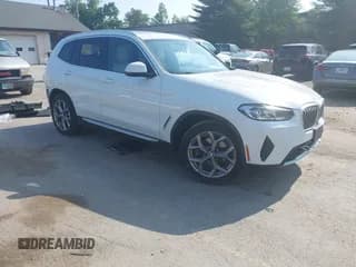 ✅ 2023 BMW X3 xDrive30i • VIN: WBX57DP09PN209025 • Lot: 42472739. Listed on IAAI with 29,304 mi. Free auction sales archive from the USA and detailed vehicle history report at DreamBid. Image 1.