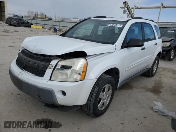✅ 2006 Chevrolet Equinox LS • VIN: 2CNDL13F866181567 • Лот: 42243875. Опубликован ранее на Copart с пробегом 240 324 миль. Бесплатный доступ к архиву аукционных продаж из США и подробный отчёт об истории автомобиля на DreamBid. Изображение 1.