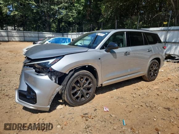 ✅ 2024 Lexus TX 500h F Sport Premium • VIN: 5TDABAB62RS002512 • Лот: 71766075. Опубликован ранее на Copart с пробегом 17 106 миль. Бесплатный доступ к архиву аукционных продаж из США и подробный отчёт об истории автомобиля на DreamBid. Изображение 1.